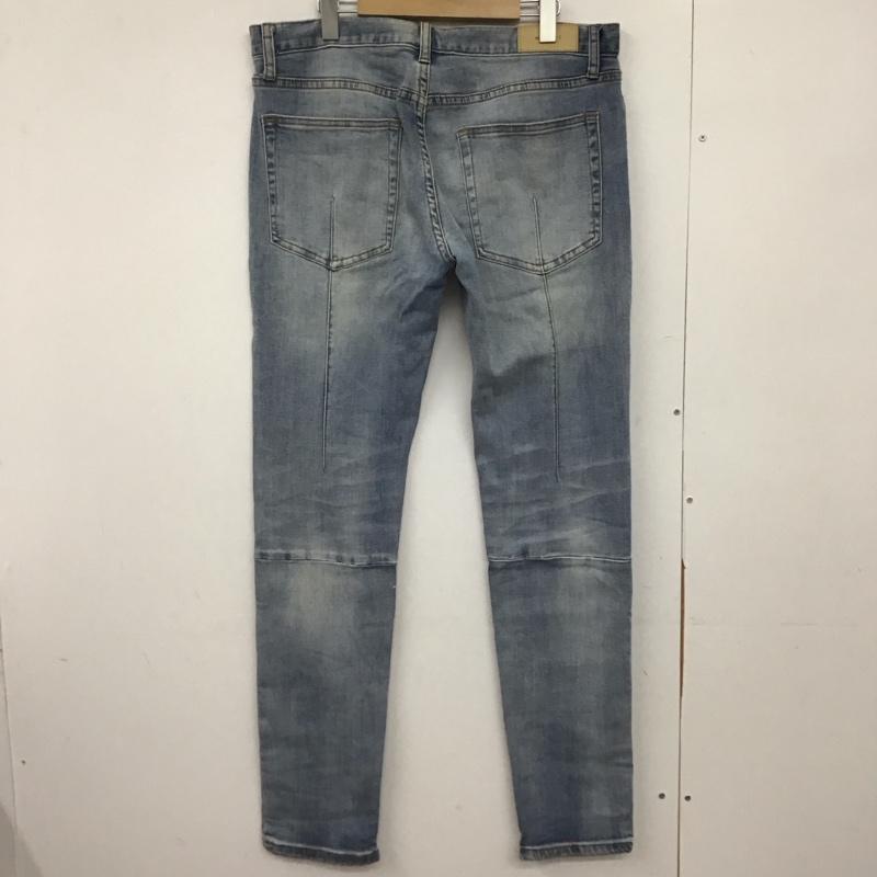 ミニマル mnml パンツ デニム、ジーンズ デニムパンツ スリムパンツ カジュアルパンツ ストレッチパンツ 34インチ 無地 インディゴ / インディゴ /  メンズ USED 古着 中古 10148037