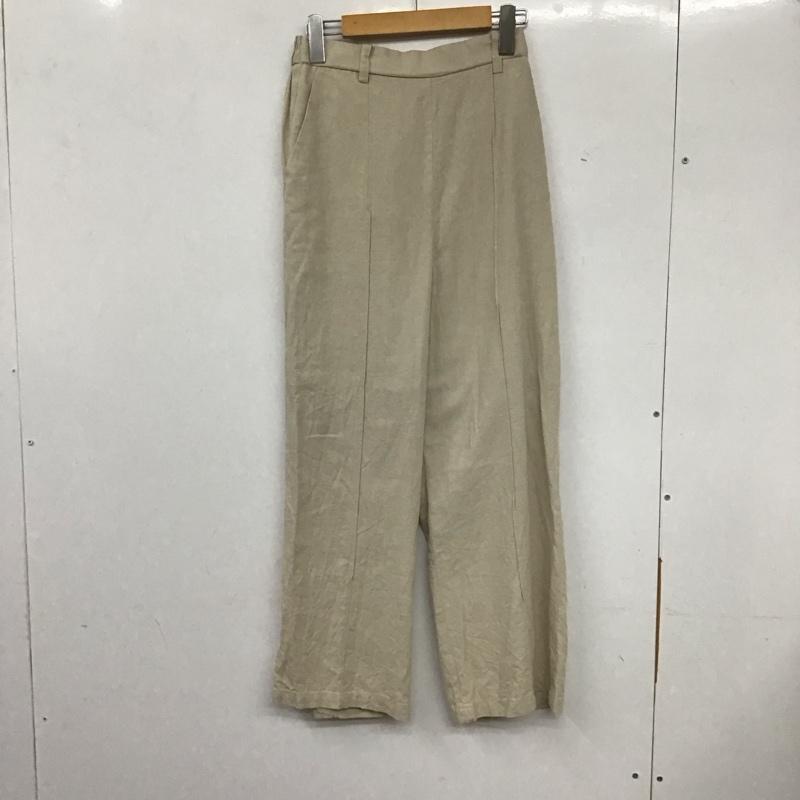 ローリーズファーム LOWRYS FARM パンツ ワークパンツ、ペインターパンツ ワイドパンツ カジュアルパンツ ワークパンツ FREE 無地 ベージュ / ベージュ /  レディース USED 古着 中古 10135054