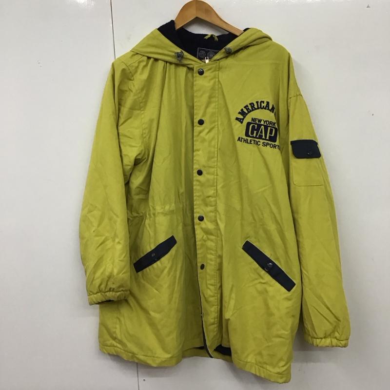 ギャップ GAP ジャケット、上着 ジャンパー、ブルゾン L 無地 黄緑 / イエローグリーン /  メンズ USED 古着 中古 10120167
