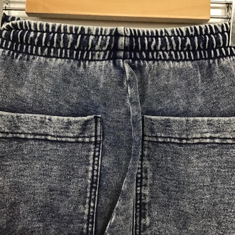 エックスガール X-girl パンツ ワークパンツ、ペインターパンツ スウェットパンツ ワイドパンツ カジュアルパンツ カーゴパンツ S ロゴ、文字 インディゴ / インディゴ /  レディース USED 古着 中古 10145186