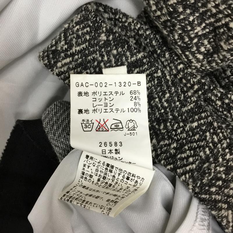 アダムエロペ ADAM ET ROPE  スカート ミニスカート 38  黒 / ブラック / X 白 / ホワイト /  レディース USED 古着 中古 10043341