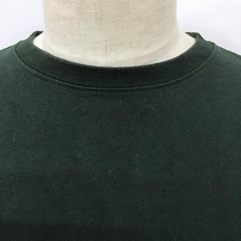 フリークスストア FREAK S STORE Tシャツ 半袖 半袖カットソー プリントTシャツ クルーネックカットソー S ロゴ、文字 緑 / グリーン /  メンズ USED 古着 中古 10113746