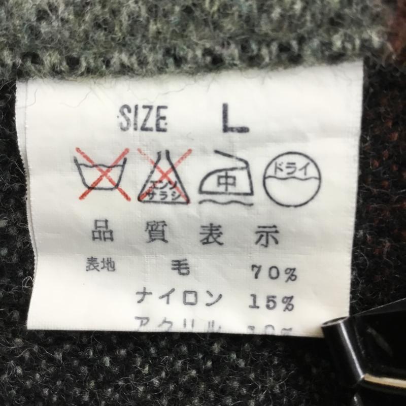 リーバイス Levi s シャツ、ブラウス 長袖 54762-59 90s L ボーダー柄 緑 / グリーン / X 橙 / オレンジ /  メンズ USED 古着 中古 10143569