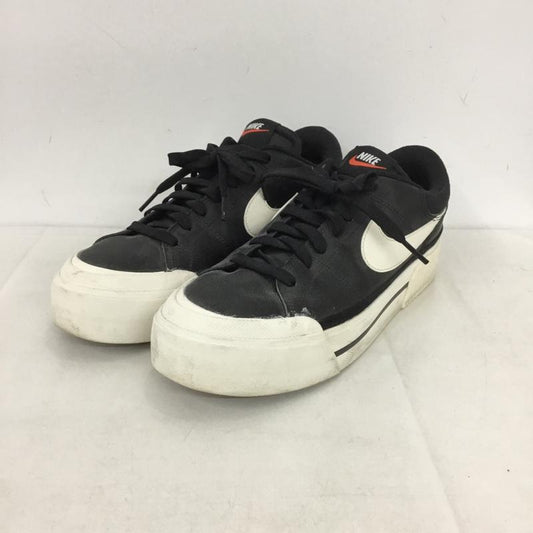 ナイキ NIKE スニーカー スニーカー DM7590-001 コート レガシー リフト 27cm 27.0cm ロゴ、文字 黒 / ブラック / X 白 / ホワイト /  メンズ USED 古着 中古 10139072