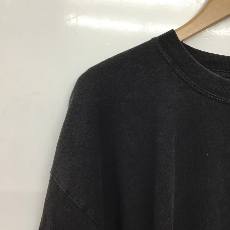 古着 USED カットソー 長袖 長袖カットソー プリントカットソー クルーネック 古着 プリント ダークグレー / ダークグレー /  メンズ USED 古着 中古 10146814