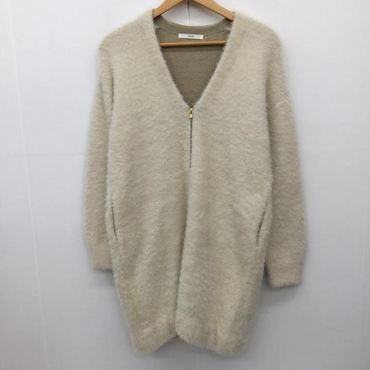 チャオパニック CIAOPANIC コート コート一般 FREE 無地 アイボリー / アイボリー /  レディース USED 古着 中古 10138280