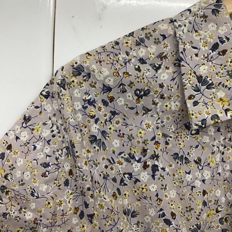 メルロー merlot ワンピース ロングスカート 半袖 襟付き 花柄 マルチカラー / マルチカラー /  レディース USED 古着 中古 10119204