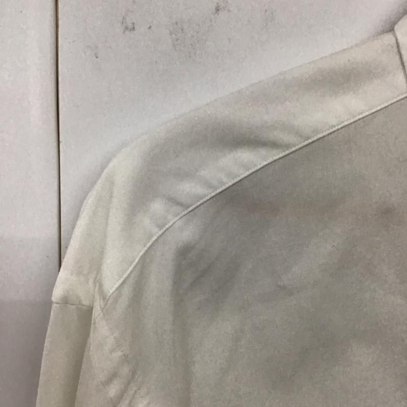 ラルフローレン RALPHLAUREN シャツ、ブラウス 長袖 長袖シャツ 無地シャツ カラーシャツ ボタンダウンシャツ M ロゴ、文字 白 / ホワイト /  メンズ USED 古着 中古 10132424