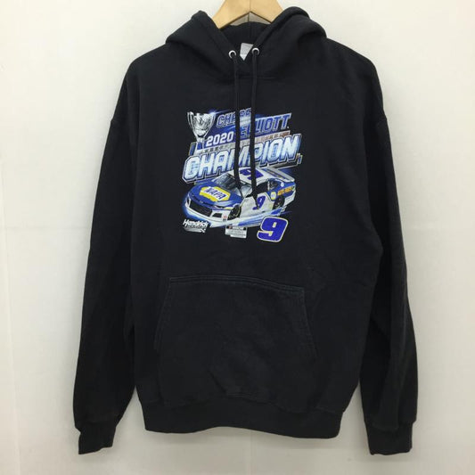ＵＳＥＤ古着 USED/古着 パーカー 長袖 L  黒 / ブラック /  メンズ USED 古着 中古 10136089