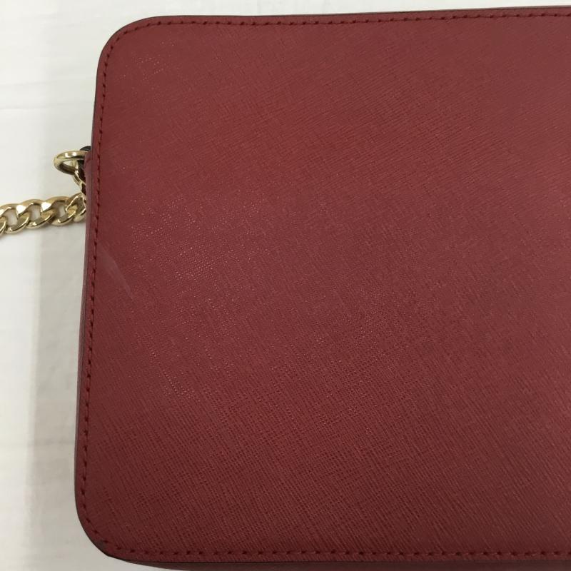マイケルコース MICHAEL KORS ショルダーバッグ ショルダーバッグ ロゴ、文字 赤 / レッド /  レディース USED 古着 中古 10143558
