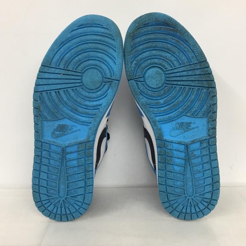 ナイキ NIKE スニーカー スニーカー 553558-144 AIR JORDAN 1 LOW 26cm 26.0cm ワンポイント 白 / ホワイト / X 青 / ブルー / X 紺 / ネイビー /  メンズ USED 古着 中古 10131814