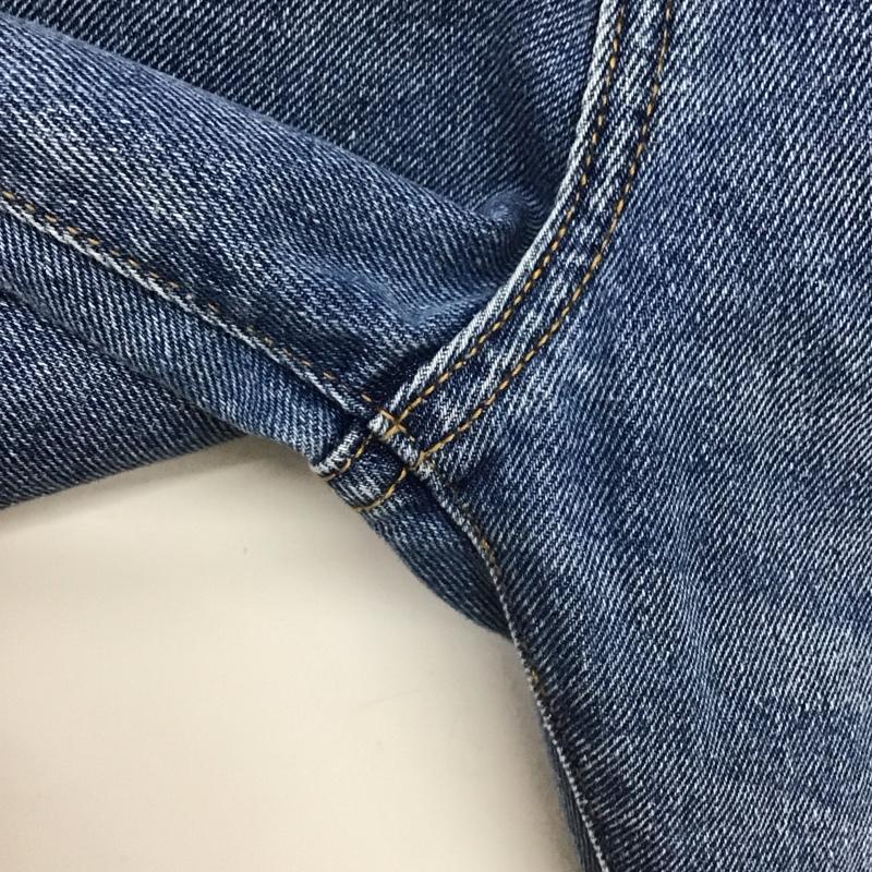 ジュエティ jouetie パンツ デニム、ジーンズ 082322400701 サイドラインストーンストレートデニム M 無地 水色 / ライトブルー /  レディース USED 古着 中古 10149131