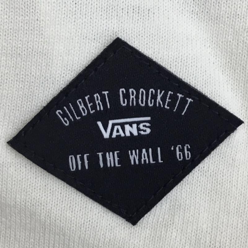 バンズ VANS カットソー 長袖 L ロゴ、文字 アイボリー / アイボリー /  メンズ USED 古着 中古 10134791