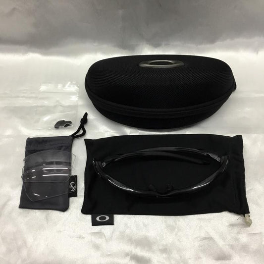 オークリー OAKLEY めがね・サングラス サングラス OO9271-09 FLAK2.0 アジアフィット ミラーレンズ ワンポイント 黒 / ブラック /  メンズ USED 古着 中古 10110644