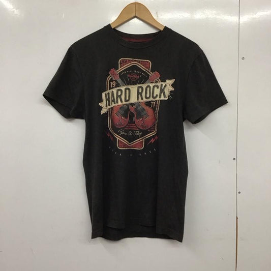 ハードロックカフェ HARD ROCK CAFE Tシャツ 半袖 半袖カットソー プリントTシャツ クルーネックカットソー S プリント 黒 / ブラック /  メンズ USED 古着 中古 10138201