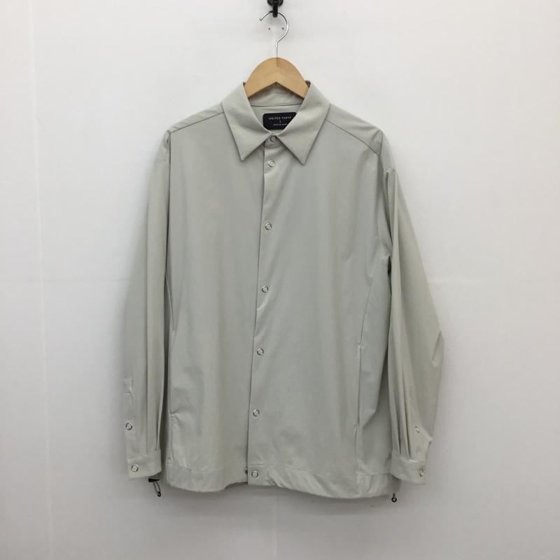 ユナイテッドトウキョウ UNITED TOKYO シャツ、ブラウス 長袖 UNITED TOKYO Dry touch coach shirts 132500013 2 無地 灰 / グレー /  メンズ USED 古着 中古 10129211