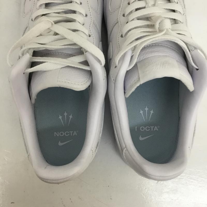 ナイキ NIKE スニーカー スニーカー CZ8065-100 Drake NOCTA × Nike Air Force 1 Low Certified Lover Boy White ドレイク ノクタ × ナイキ エアフォース1 ロー サーティファイド ラバー ボーイ 27.5cm ロゴ、文字 白 / ホワイト /  メンズ USED 古着 中古 10120981