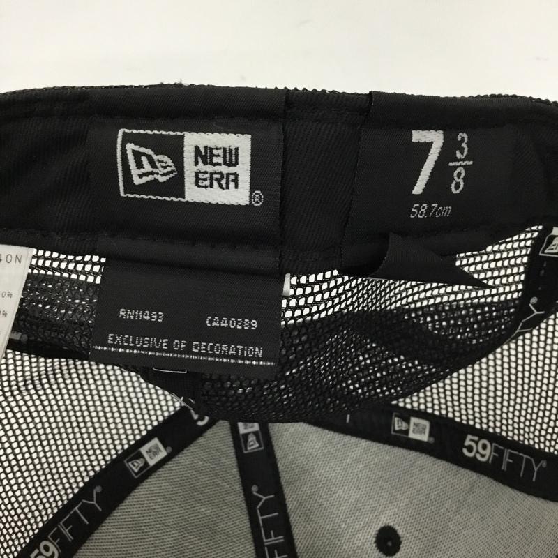 ザノースフェイス THE NORTH FACE 帽子 キャップ NN41840N TNF NEWERA TRUCKER MESH CAP ロゴ、文字 黒 / ブラック /  メンズ USED 古着 中古 10109916