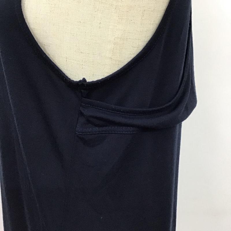 チチカカ TITICACA ワンピース ロングスカート ノースリーブ FREE 無地 紺 / ネイビー /  レディース USED 古着 中古 10115476