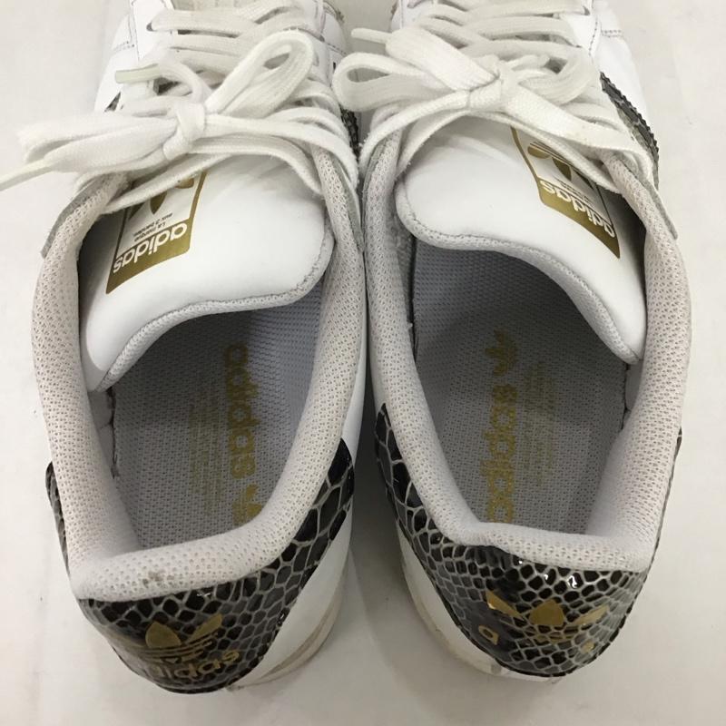 アディダスオリジナルス adidas originals スニーカー スニーカー FV3294 SUPER STAR 25cm スーパースター 25.0cm ロゴ、文字 白 / ホワイト /  レディース USED 古着 中古 10135279
