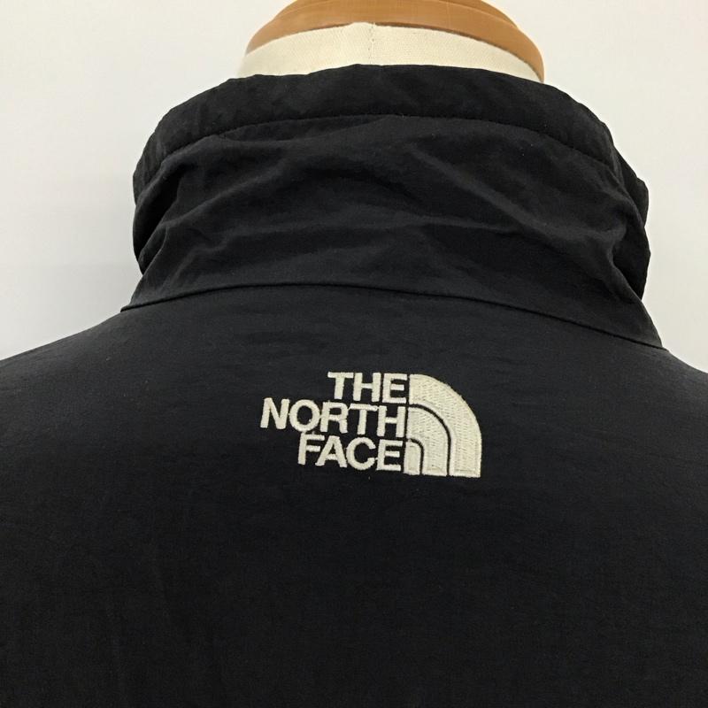 ザノースフェイス THE NORTH FACE ジャケット、上着 ジャンパー、ブルゾン ジップアップジャケット ジャンパー ジャケット カジュアルジャケット アウター XL ロゴ、文字 黒 / ブラック /  メンズ USED 古着 中古 10116008