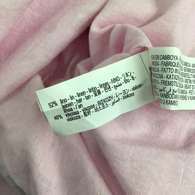 ザラ ZARA シャツ、ブラウス 長袖 S 無地 桃 / ピンク /  レディース USED 古着 中古 10151199