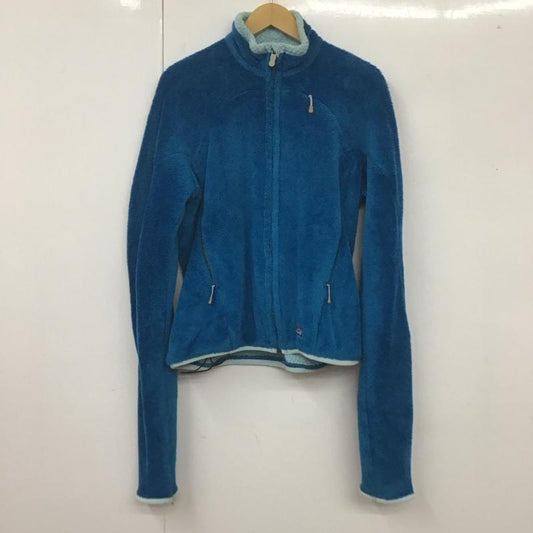 パタゴニア patagonia ジャケット、上着 ジャンパー、ブルゾン ジップアップジャケット ジャンパー ジャケット カジュアルジャケット フリースジャケット M ロゴ、文字 青 / ブルー /  レディース USED 古着 中古 10106669