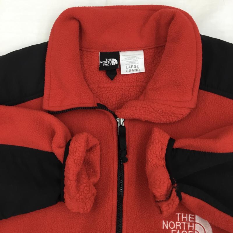 ザノースフェイス THE NORTH FACE ジャケット、上着 ジャケット、ブレザー L ロゴ、文字 黒 / ブラック / X 赤 / レッド /  メンズ USED 古着 中古 10139433