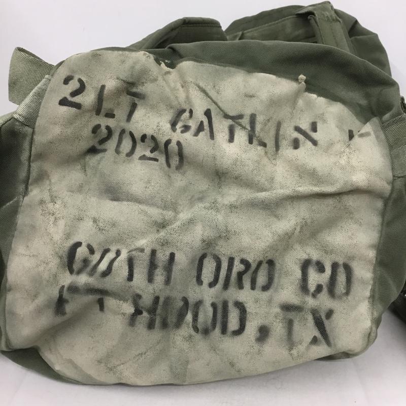 古着 USED リュックサック、デイパック リュックサック、デイバッグ ミリタリーバッグ US ロゴ、文字 カーキ / カーキ /  メンズ USED 古着 中古 10142823