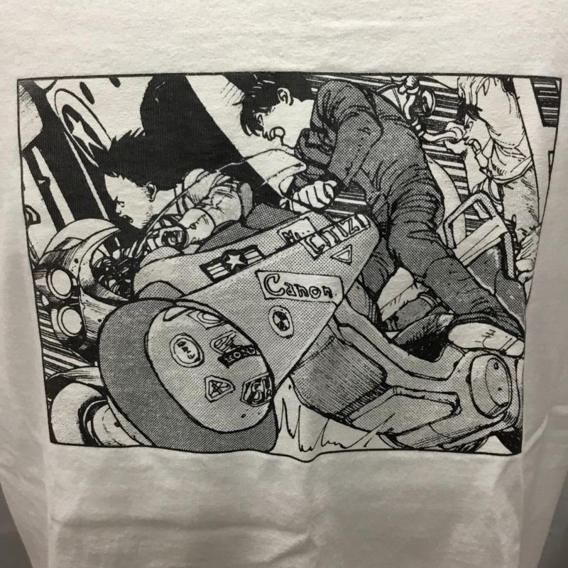 古着 USED Tシャツ 半袖 READY MADE AKIRA M キャラクター 白 / ホワイト /  メンズ USED 古着 中古 10117212