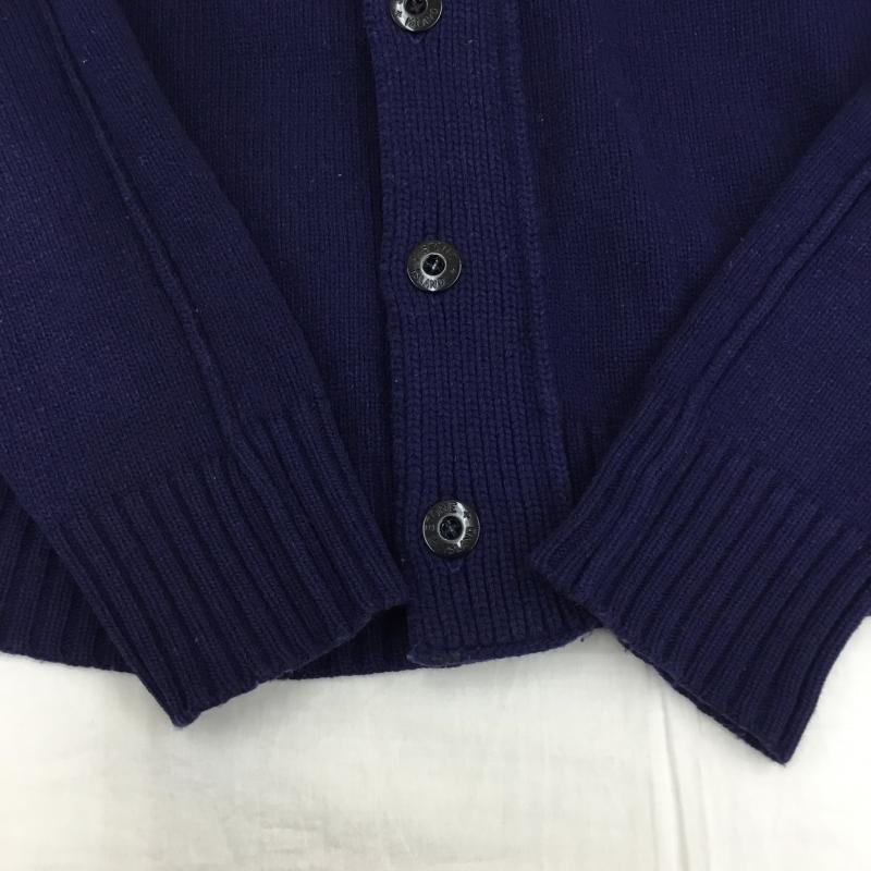 ストーンアイランド STONE ISLAND ジャケット、上着 ジャケット、ブレザー ニットジャケット L 無地 紺 / ネイビー /  メンズ USED 古着 中古 10138264
