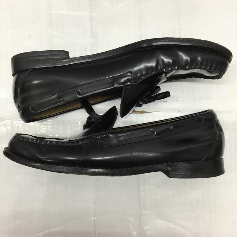 ジーエイチバス G.H.BASS&CO. ローファー ローファー 070 109340 Weejuns タッセル 無地 黒 / ブラック /  メンズ USED 古着 中古 10113959