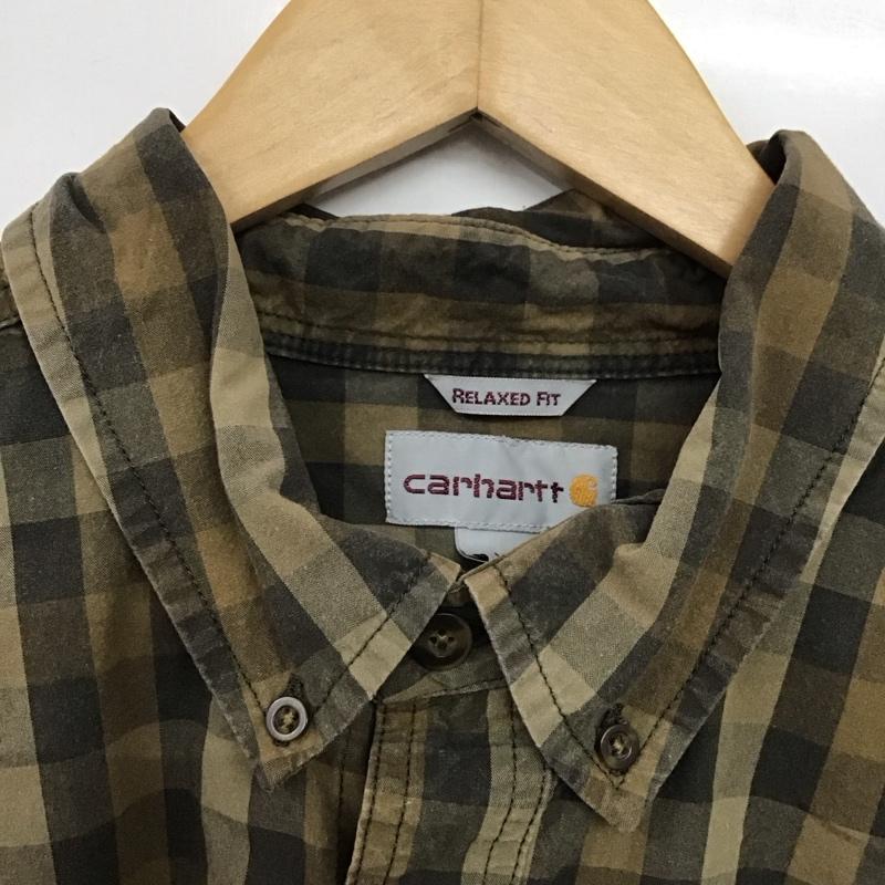 カーハート Carhartt シャツ、ブラウス 長袖 ボタンダウンシャツ XL チェック マルチカラー / マルチカラー /  メンズ USED 古着 中古 10142163