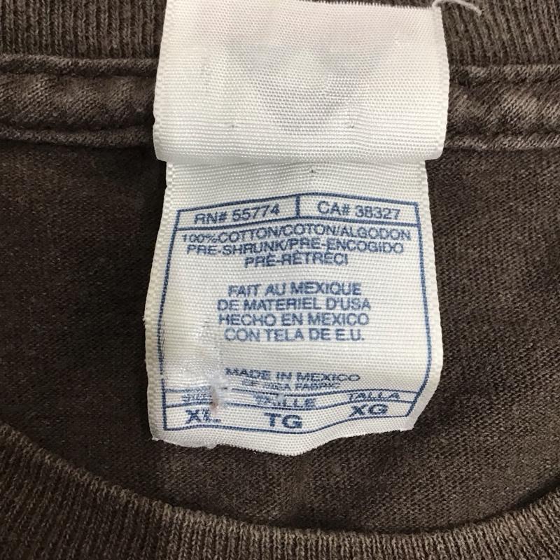 古着 USED Tシャツ 半袖 半袖カットソー プリントTシャツ クルーネックカットソー バンドT 00s beatles rubbersoul XL プリント 茶 / ブラウン /  メンズ USED 古着 中古 10118417