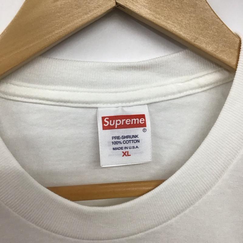 シュプリーム Supreme Tシャツ 半袖 24ss toyMachineWelcomeToHellTee プリントTシャツ XL プリント 白 / ホワイト /  メンズ USED 古着 中古 10149544