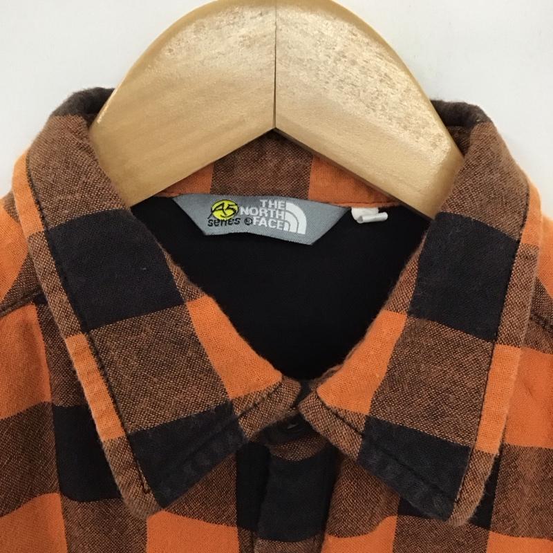 ザノースフェイス THE NORTH FACE シャツ、ブラウス 長袖 M チェック マルチカラー / マルチカラー /  レディース USED 古着 中古 10141561