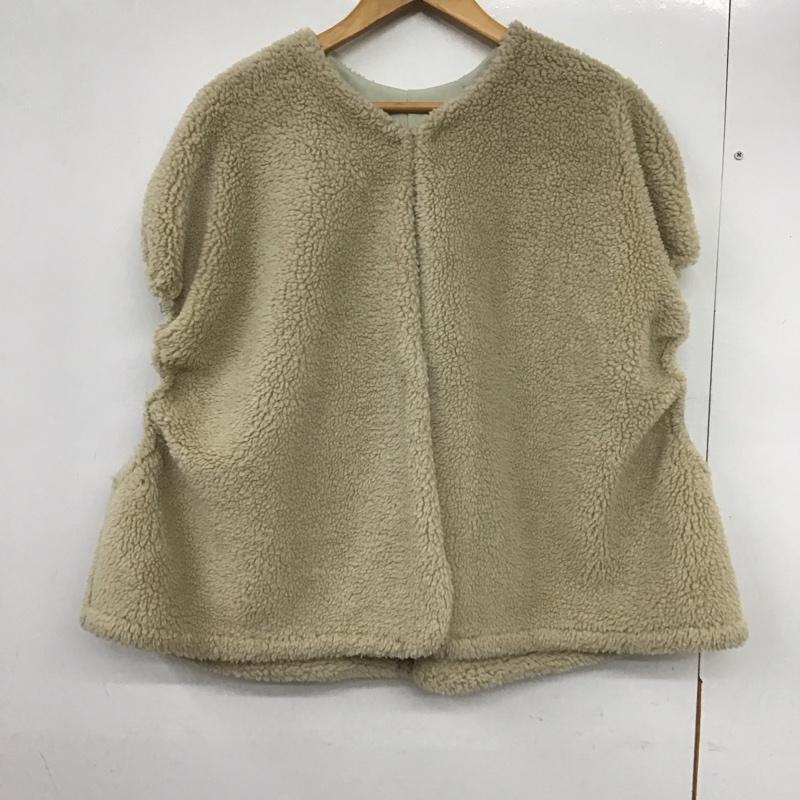 ミスティック mystic ベスト ベスト 2 無地 ベージュ / ベージュ /  レディース USED 古着 中古 10133415