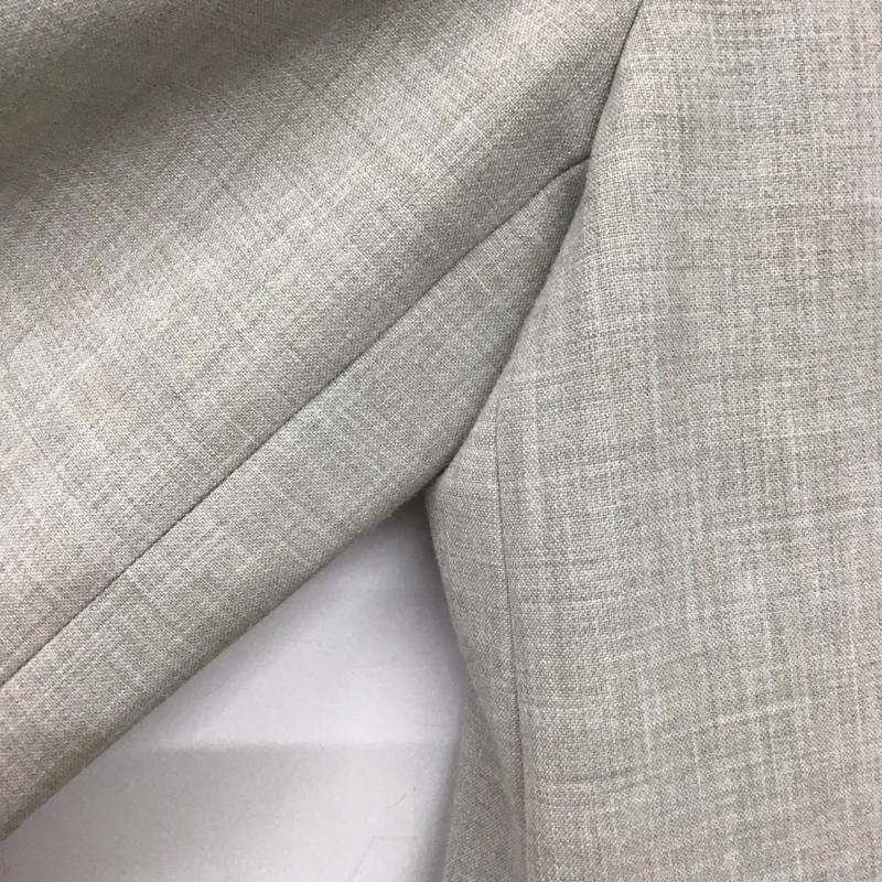 ユナイテッドアローズグリーンレーベルリラクシング UNITED ARROWS green label relaxing ジャケット、上着 ジャケット、ブレザー 3522-165-1296 リオペルジャケット 34 無地 灰 / グレー /  レディース USED 古着 中古 10139342