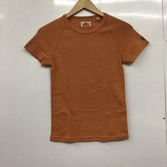 ハリウッドランチマーケット H.R MARKET Tシャツ 半袖 半袖シャツ 無地Tシャツ ラグラン 0 無地 橙 / オレンジ /  レディース USED 古着 中古 10135080