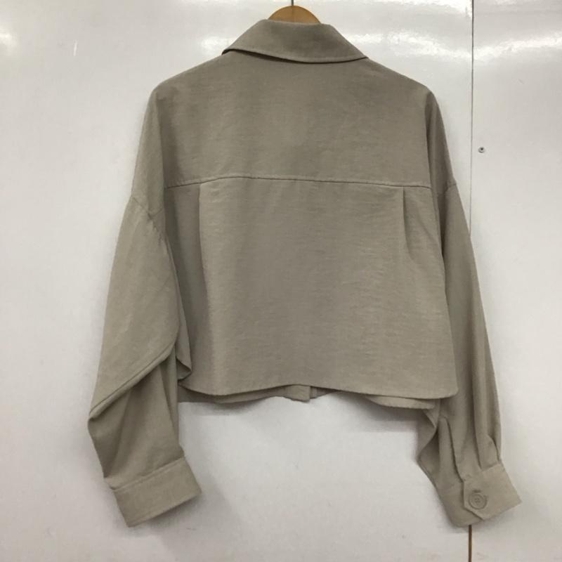 ジーナシス JEANASIS シャツ、ブラウス 長袖 js071146mc 19SS ショート丈シャツジャケット FREE 無地 マルチカラー / マルチカラー /  レディース USED 古着 中古 10145377