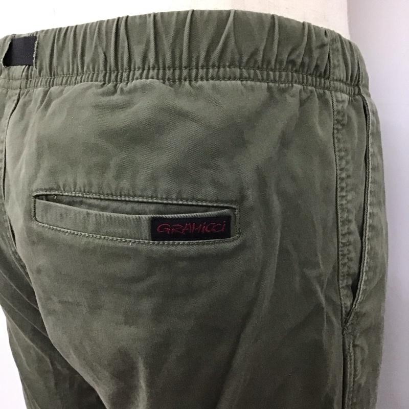 グラミチ GRAMICCI パンツ ワークパンツ、ペインターパンツ ミリタリーパンツ ワイドパンツ カジュアルパンツ ストレートパンツ ストレッチパンツ L 無地 カーキ / カーキ /  メンズ USED 古着 中古 10112177