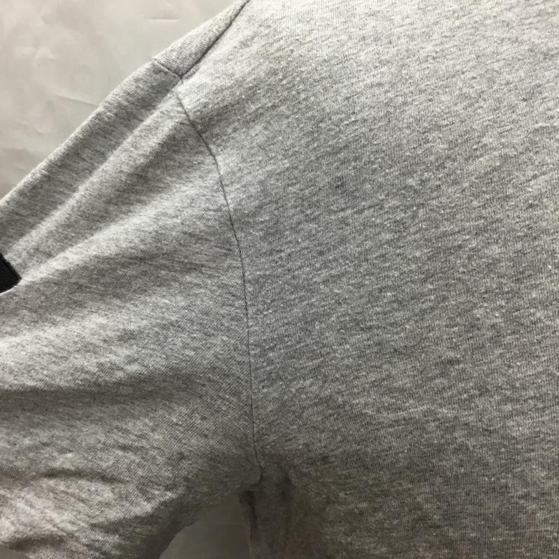 ポロラルフローレン POLO RALPH LAUREN Tシャツ 半袖 半袖カットソー プリントTシャツ クルーネックカットソー M ロゴ、文字 灰 / グレー /  メンズ USED 古着 中古 10116124