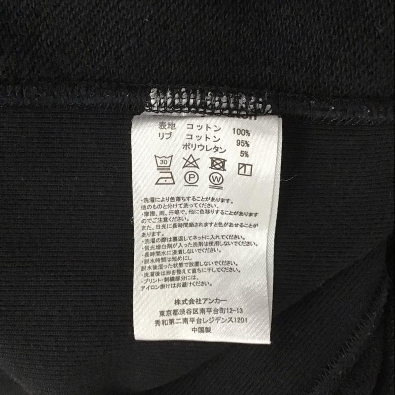 ブラックアイパッチ Black eye patch トレーナー 長袖 長袖トレーナー スウェット クルーネック プルオーバー XL ロゴ、文字 黒 / ブラック /  メンズ USED 古着 中古 10133186