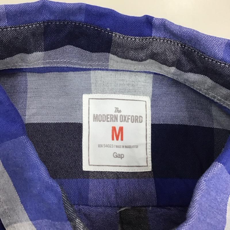 ギャップ GAP シャツ、ブラウス 長袖 長袖シャツ カラーシャツ ポケットシャツ 長袖カットソー チェックシャツ M チェック マルチカラー / マルチカラー /  メンズ USED 古着 中古 10116869