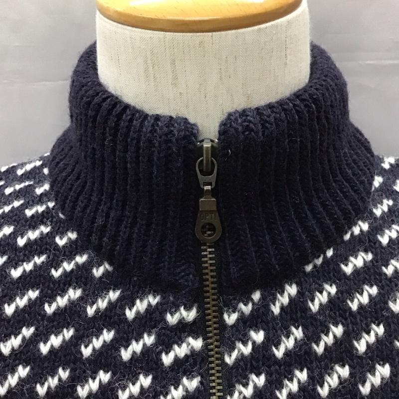 エルエルビーン L.L.Bean ニット、セーター 長袖 長袖ニットカットソー ニット セーター ジップネックニット S 総柄 マルチカラー / マルチカラー /  メンズ USED 古着 中古 10111705