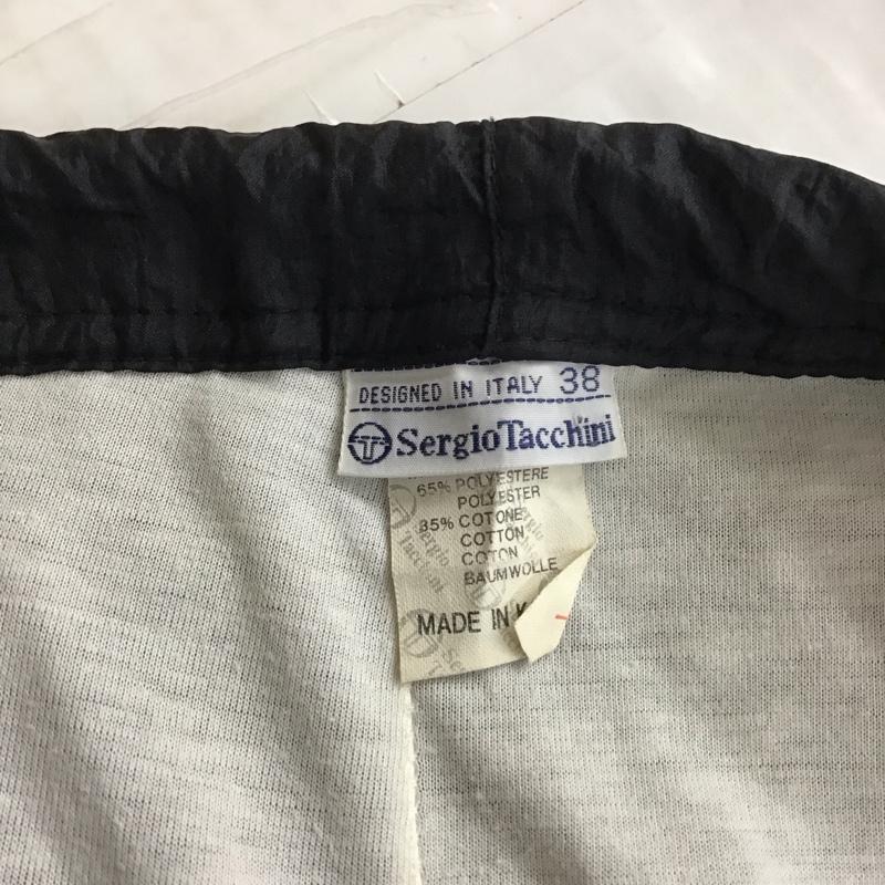 セルジオタッキーニ SERGIO TACCHINI ボトムス ボトムス シャカシャカパンツ トレーニングパンツ ロゴ、文字 黒 / ブラック /  メンズ USED 古着 中古 10116811