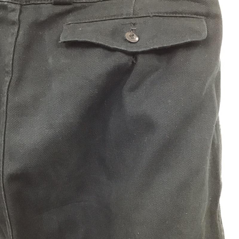 ミリタリー ミリタリー パンツ ワークパンツ、ペインターパンツ フランス軍 M-52 復刻 pp297yn ミリタリーパンツ 無地 黒 / ブラック /  メンズ USED 古着 中古 10123407