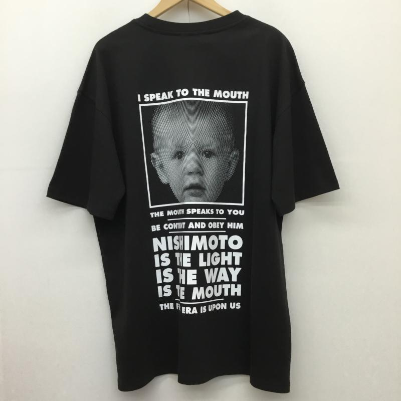 ユーズドクロージング used clothes Tシャツ 半袖 NISHIMOTO IS THE MOUTH XL ロゴ、文字 黒 / ブラック /  メンズ USED 古着 中古 10110705