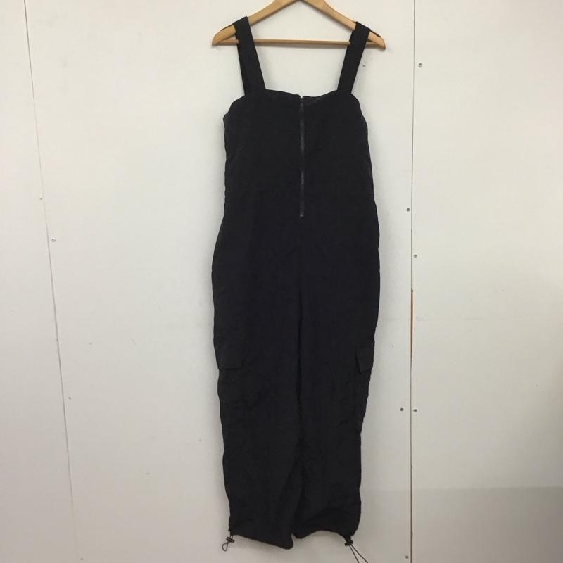 ローリーズファーム LOWRYS FARM サロペット・オーバーオール サロペット、オーバーオール LF722019TK ミリタリーサスツキパンツ ナイロンパンツ FREE 無地 紺 / ネイビー /  レディース USED 古着 中古 10144360