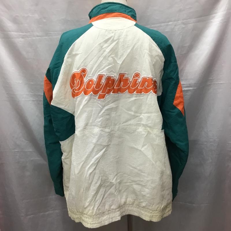 古着 USED ジャケット、上着 ジャンパー、ブルゾン 90s nfl miomi dolphins ジップアップジャケット ナイロンジャケット XL ロゴ、文字 マルチカラー / マルチカラー /  メンズ USED 古着 中古 10122298